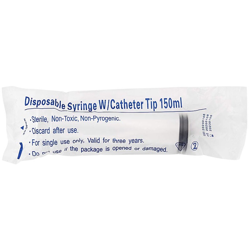 Gufastoe 2 x 150 ml Large Plastic Syringe for Industrial