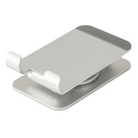 Nitori 8732786 Rotating Foldable Smartphone Stand IW01 Silver
