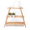 3-tier detachable portable multipurpose wooden shelf / 분리형 휴대용 다용도