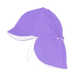 FOOTMARK 101215 Gymnastics Cap with Flap, Removable Flap, Murasaki (12)
