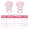 Baby Girls' Jumpsuit Romper Pyjamas Cotton Pyjamas Long Sleeve Bodysuit