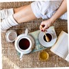 Kichvoe 2pcs Chinese Style Tea Towels Soft Absorbent Teapot Mats