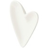 Creative Co-Op - Plato de cerámica con Forma de corazón