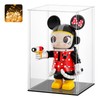Huijintao Acrylic Display Case/Display Case/Display Box for Figures, Collectibles, Self-Assembly