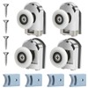 Cokritsm Shower Door Rollers, 23 mm, Shower Cubicle Rollers, 4