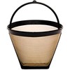 GoldTone - Filtro de café de cono reutilizable número 2,