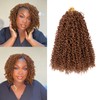 XGY Hair 12 Inch Yanky Twist Crochet Hair Brown 8