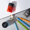 Mr. Pen- Handheld Manual Pencil Sharpener with 2 Sharpening Holes