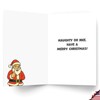 NobleWorks Funny Christmas Greeting Card with 5 x 7 Inch