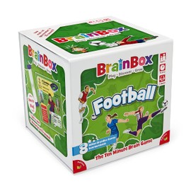 BrainBox Football (2022) | Card Game | Ages 8+ | 1+ Players | 10+ Minutes Playing Time