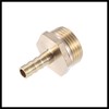 Hihaha 2 Pcs 8mm 3/4" BSP Male Thread Hose Fitting