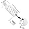 40g Stainless Steel Portable Door Lock Without Holes Internal Latch