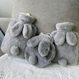 Rabbit microfiber thermal water bag Hot Pack Gray-2L