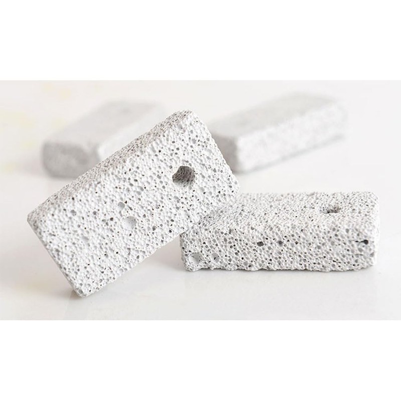 BIUTEFOR Chinchilla, Toothpaste, Rectangular Chewing Stone, 12 Pieces, Natural Volcanic