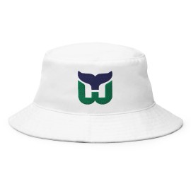 Forest City Clothing Co. VINTAGE HARTFORD WHALERS BUCKET HAT FISHING CAP BEACH PROTECTION NANTUCKET NEW