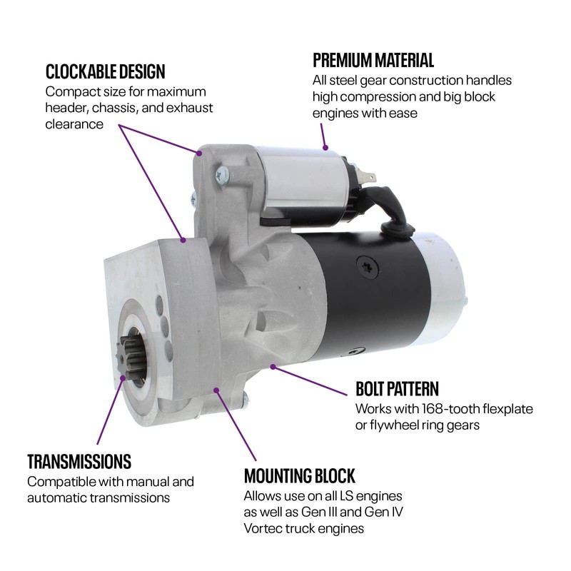 High Torque Starter, GM LSX 3.0 HP