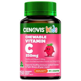 Cenovis Kids Chewable Vitamin C 250mg - Strawberry Tab X 150
