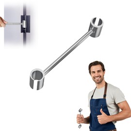 YUNNDKP Door Hinge Adjustment Tool, Hinge Adjustment Tool, Hinge Wrench, Door Gap Adjustment Tool, Precision-Engineered Hand Tool for Home & Workshop Maintenance (14-18mm)