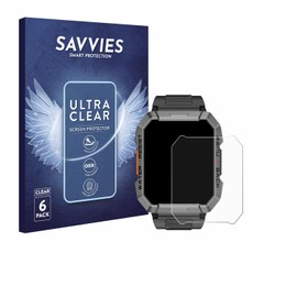 Savvies 6 Pack Screen Protector compatible with Blackview W60 2.01" Protection Film Clear