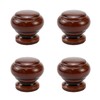 Mcredy Knobs for Dresser Drawers Wooden Pull Knobs Mushroom Drawer