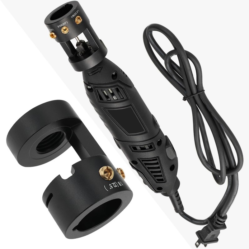 Micro Traders TIG Tungsten Sharpener Head Tool with 4 Cut-Off