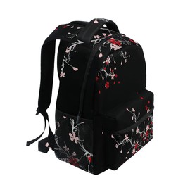 Glaphy Cherry Blossom Flowers Backpacks School Backpack Lightweight Travel Laptop Bookbags Daypack for Men Women Kids