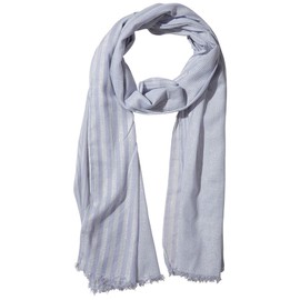 Hadley Wren Tickled Pink Women's Standard Summer Scarves, Lilac Stripe, One Size