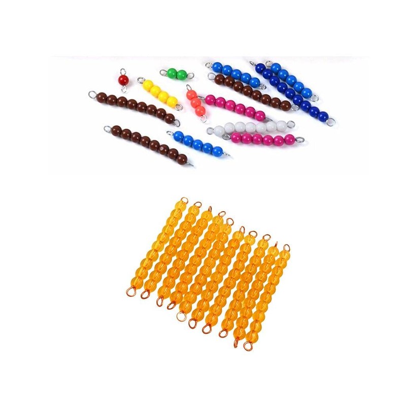 perfk Montessori Mathematics Material 1 100 Number Count 1 10