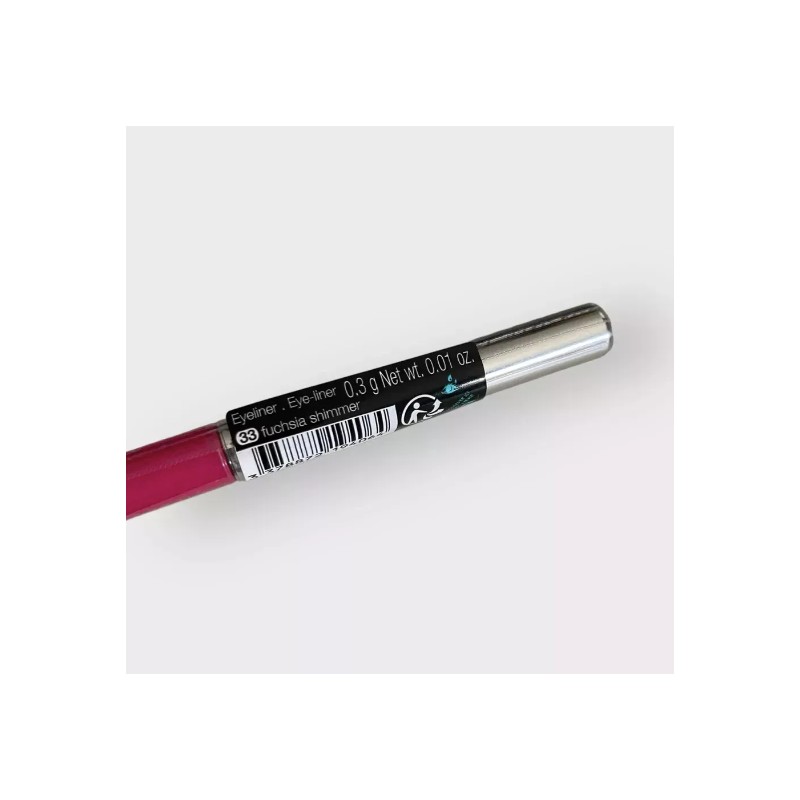 Sephora Ultimate Gel Waterproof Eyeliner Pencil ~ 33 Fuchsia Shimmer