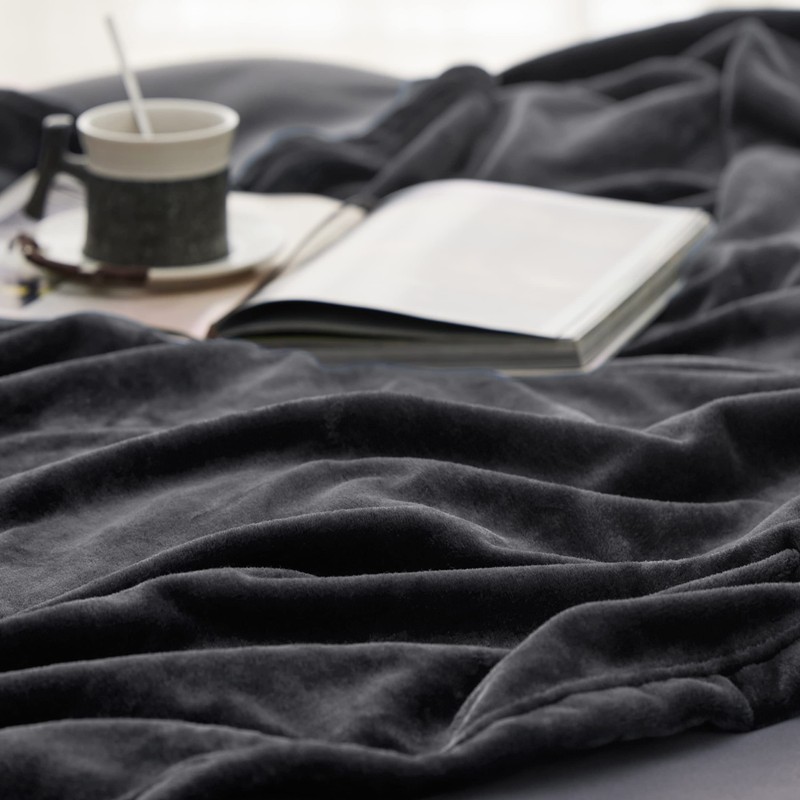 Bedsure Fleece Blanket Sofa Throw - Versatile Blanket Fluffy Soft