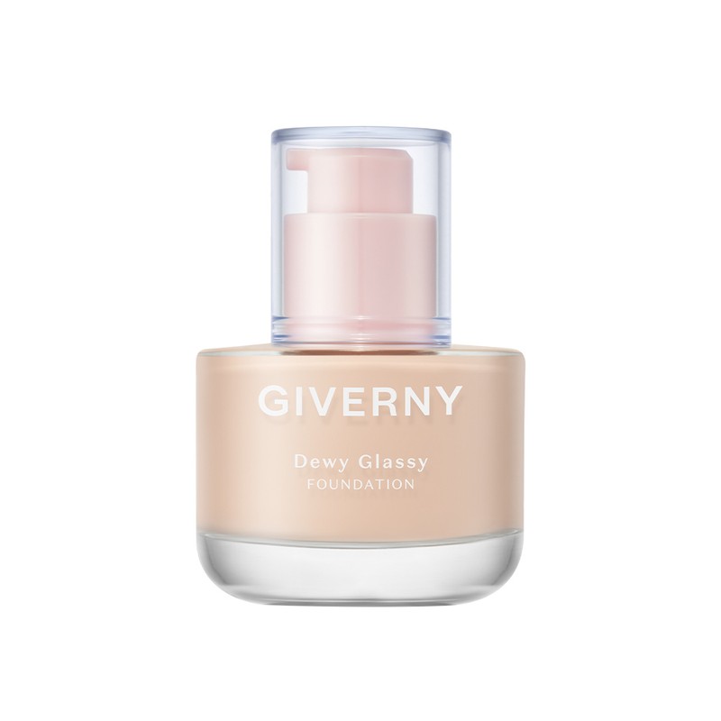 Giverny Dewy Glassy Foundation 30ml - [SINGLE] No. 21 Light
