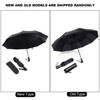Automatic Umbrella Ten Bones Folding High Density Anti Collision Compact