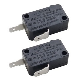 Yoiilnz KW3A Microwave Oven Door Interlock Switch 16A 125VAC/250VAC Microwave Oven Replacement Part Door Switch（2 Normally Closed）