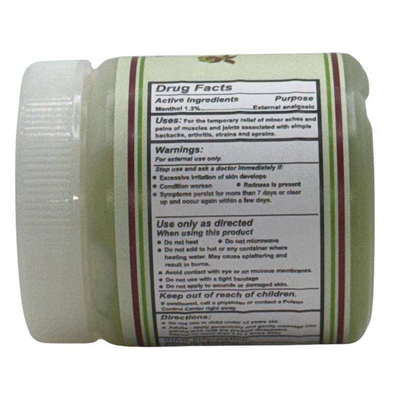 Flores de Belladona & Árnica - 3.5 oz (100g) Cosmetic