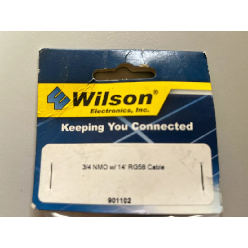 Wilson 901102, NMO Antenna Mount w/ 14ft cable, 3/4-inch Hole