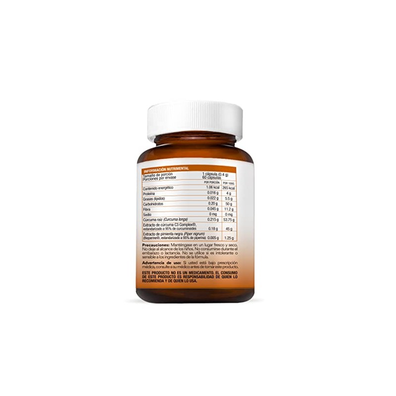BIO B | Extracto de Cúrcuma C3 Complex al 95%