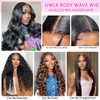 UWLK Body Wave Wigs Human Hair Glueless Wear And Go