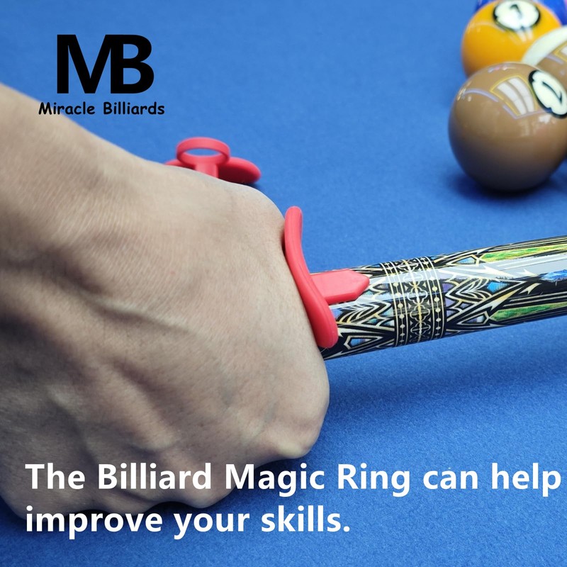 Professional Billiards Training Aids Ring, Improve Pool Skills Perfect for