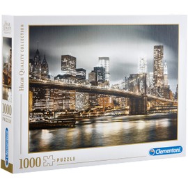 Clementoni 39366.4 Jigsaw Puzzle High Quality Collection 1000 pieces – New York Skyline