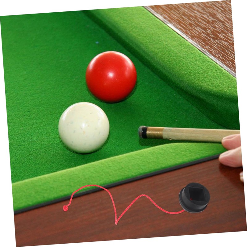OHPHCALL 4pcs Professional Snooker Pool Cue Chalk Holder Billiard Chalk