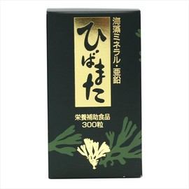 Hibamata Seaweed Mineral Zinc, 300 Tablets, Dietary Supplement