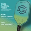 Glarollirace Carbon Fiber Pickleball Paddle - USAPA Approved - T700