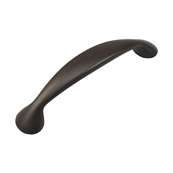 10 Pack - Cosmas 5795ORB Oil Rubbed Bronze Cabinet Hardware Handle Pull - 3-3/4" (96mm) Hole Centers
