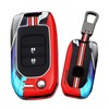 HIBEYO Flip Key Fob Cover Compatible with Honda GREIZ Civic
