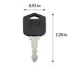 2PCS Ignition Keys 212, D554212 – Compatible with Doosan &