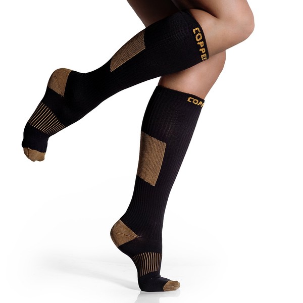 CopperJoint Copper Compression Socks for Women & Men - Diabetic