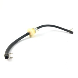 Petrol hose in black and petrol filter/carburettor connection e.g. for Baotian Kymco Hyosung Jinlun Rex RS Yiben Yiying Benzhou YY50QT QM50QT LB50QT Ecobike V-CLIC Sachs China Scooter Quad ATV