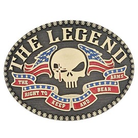 Montana Silversmiths Belt Buckle The Right Chris Kyle Nickel A968CK