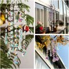 H&D HYALINE Chandelier Crystal Wind Chimes – AB Coating Prism