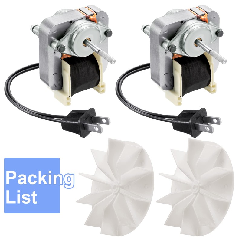Fiada Bathroom Vent Exhaust Fan Motor Replacement Electric Motors Kit,